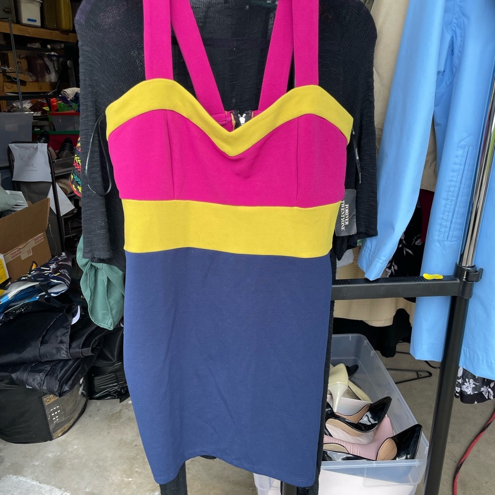 Forever 21 colorblock dress
